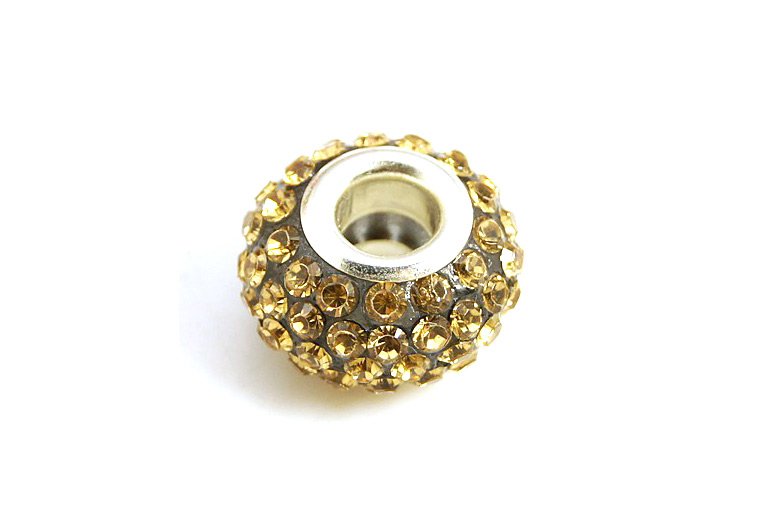 ROND.MM.15*10 STRASS CAT.A TOPAZ