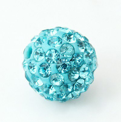BALL STRASS CAT.A MM. 10 AQUAMARINE