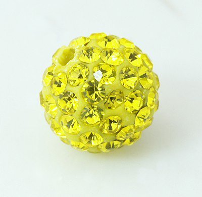 BALL STRASS CAT.A MM. 10 CITRINE
