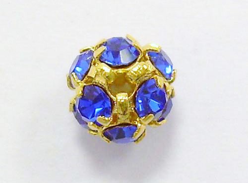 STRASS-BALL mm.6 col.bluette