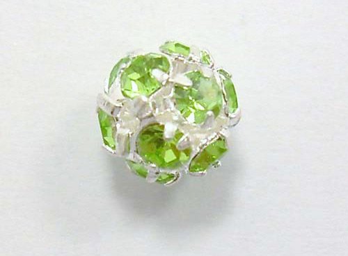 STRASS-BALL mm.6 col.peridot