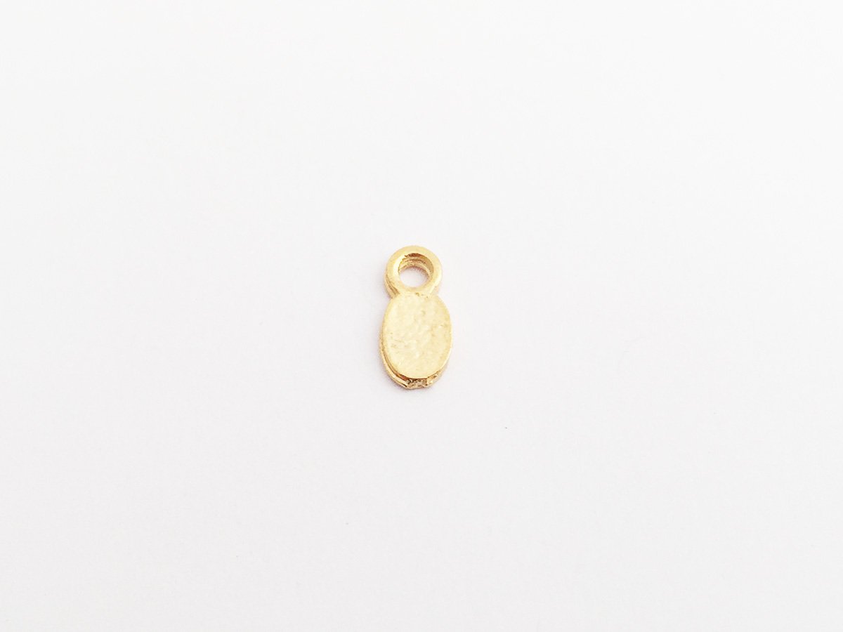 PIATTINA X PENDENTE MM.12×6 ORO