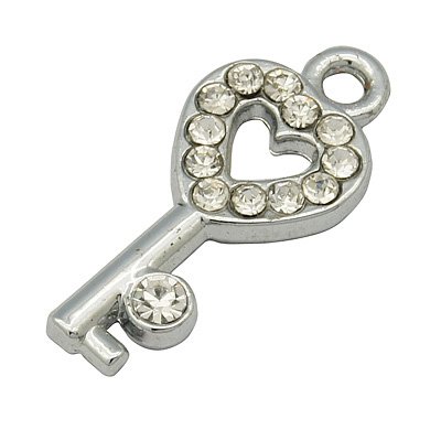 PEND.CHIAVE C/STRASS MM.10,5*23 NIKE