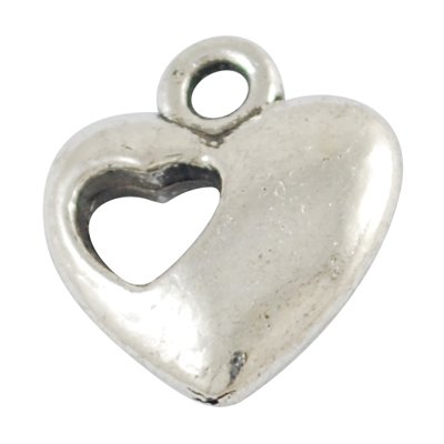 PEND.MET.CUORE MM.13*11 ARG.ANT.