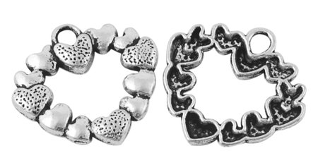 PEND.MET.CORONCINA MM.27*25 ARG.ANT