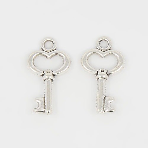 PEND.MET.CHIAVE MM.15,5*9 ARG.ANT.