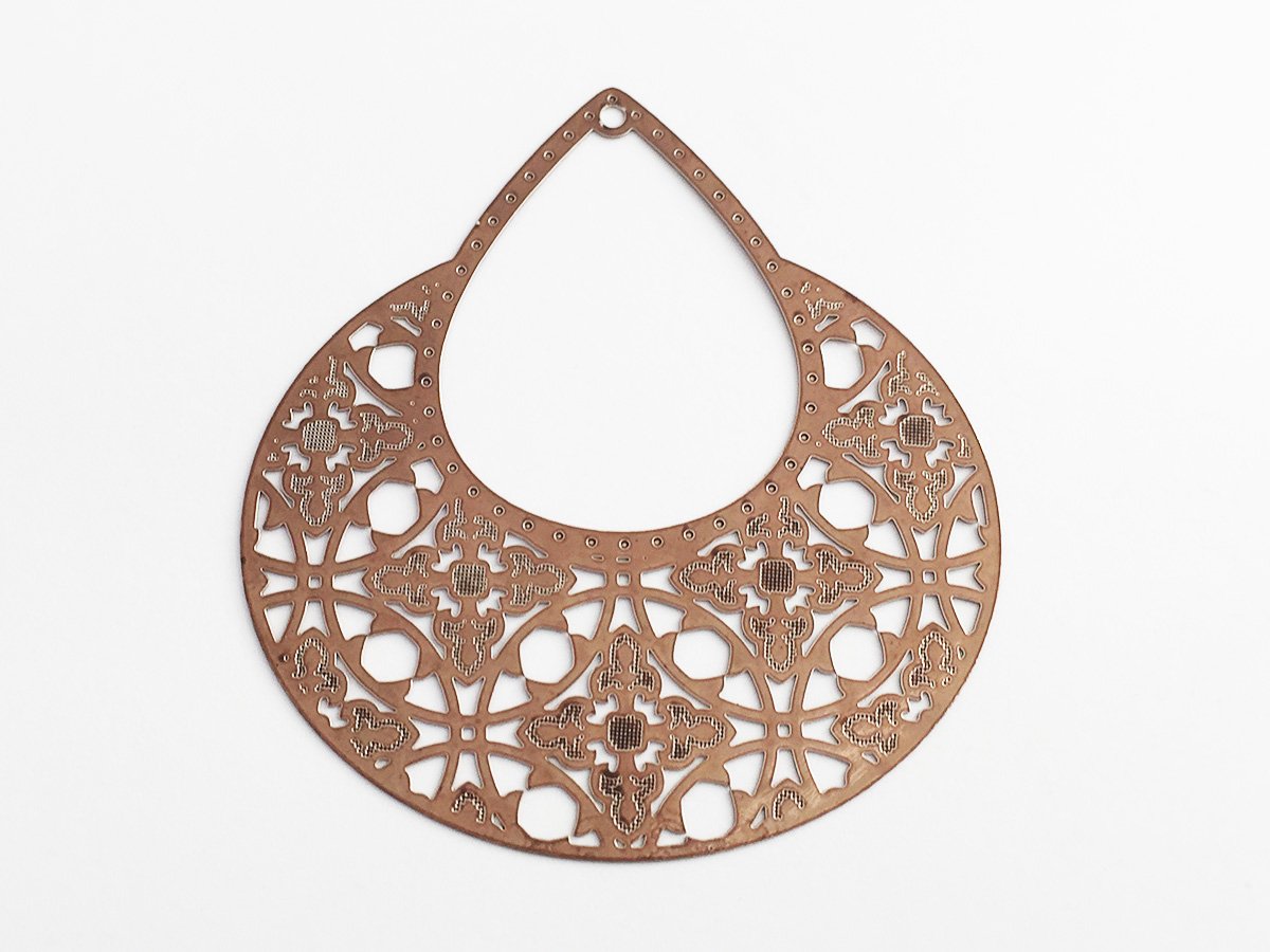 ORECCH.TRAF.GOCCIA MM.52 COL.RAME