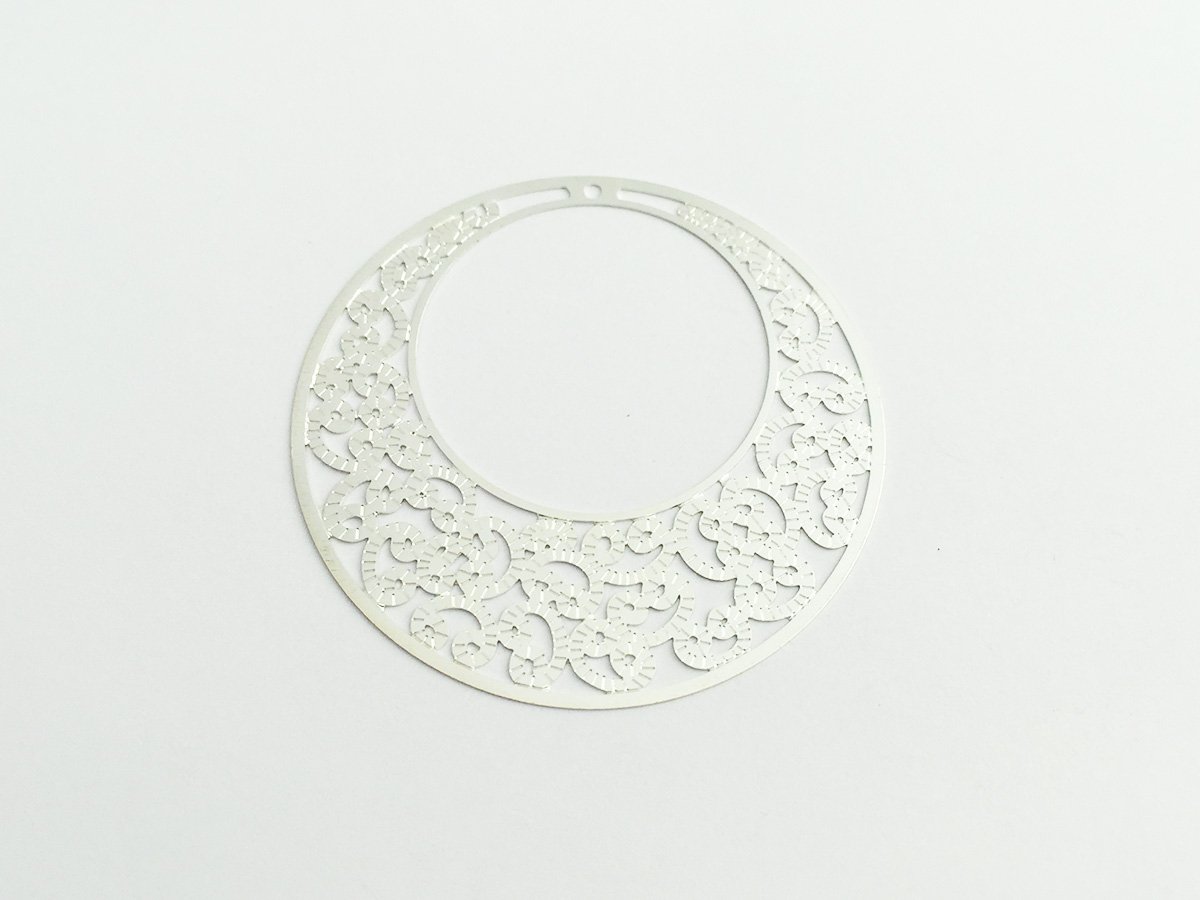 ORECCH.TRAF.TONDO MM.48 COL.ARG.