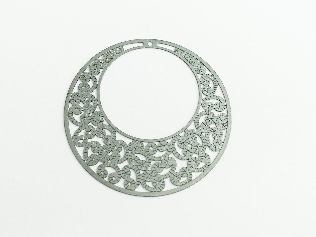 ORECCH.TRAF.TONDO MM.48 CANNA FUCILE