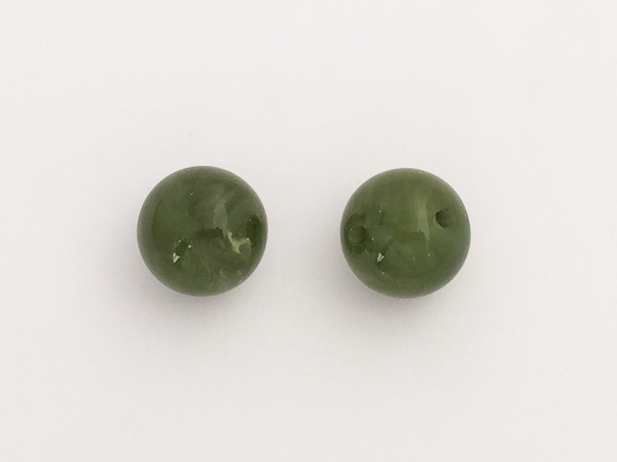 PERLA PLEXI MM.20 F.LAT.ONYX/OLIVINE