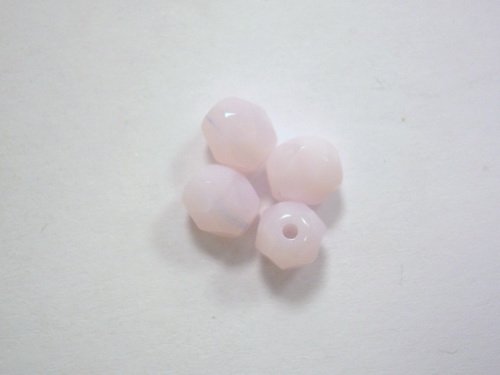 MEZZO CRISTALLO MM.6 ROSA PIENO
