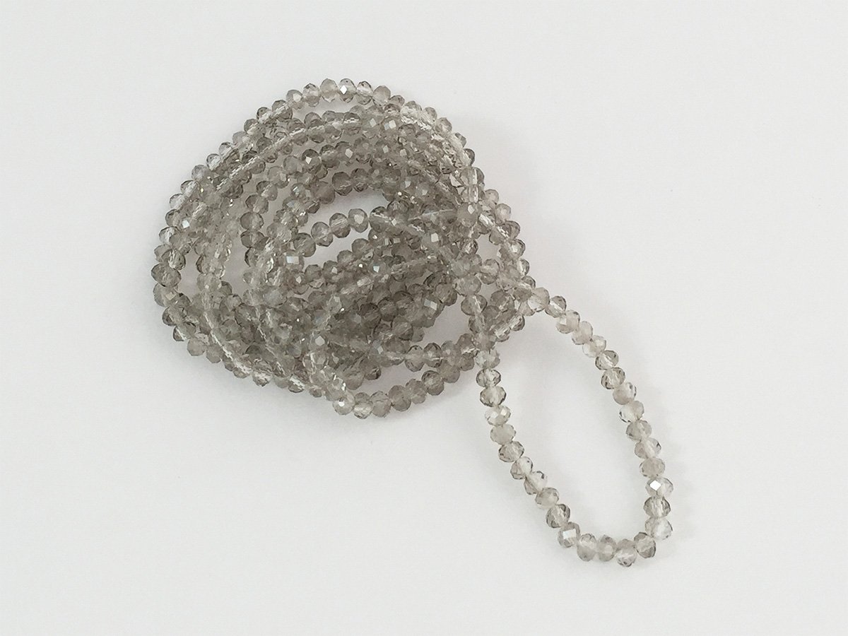 PERLA VETRO SFACET.MM.3×4 BL.DIAMOND