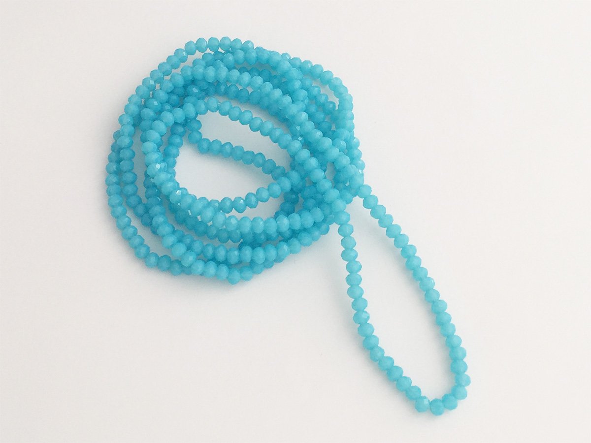 PERLA VETRO SFACET.MM.3×4 AQUAM.OPAL
