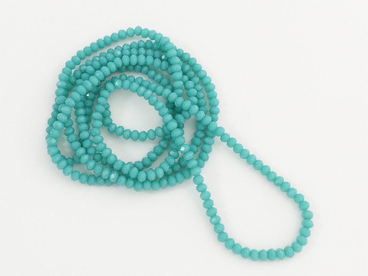 PERLA VETRO SFACET.MM.3×4 TIFFANY