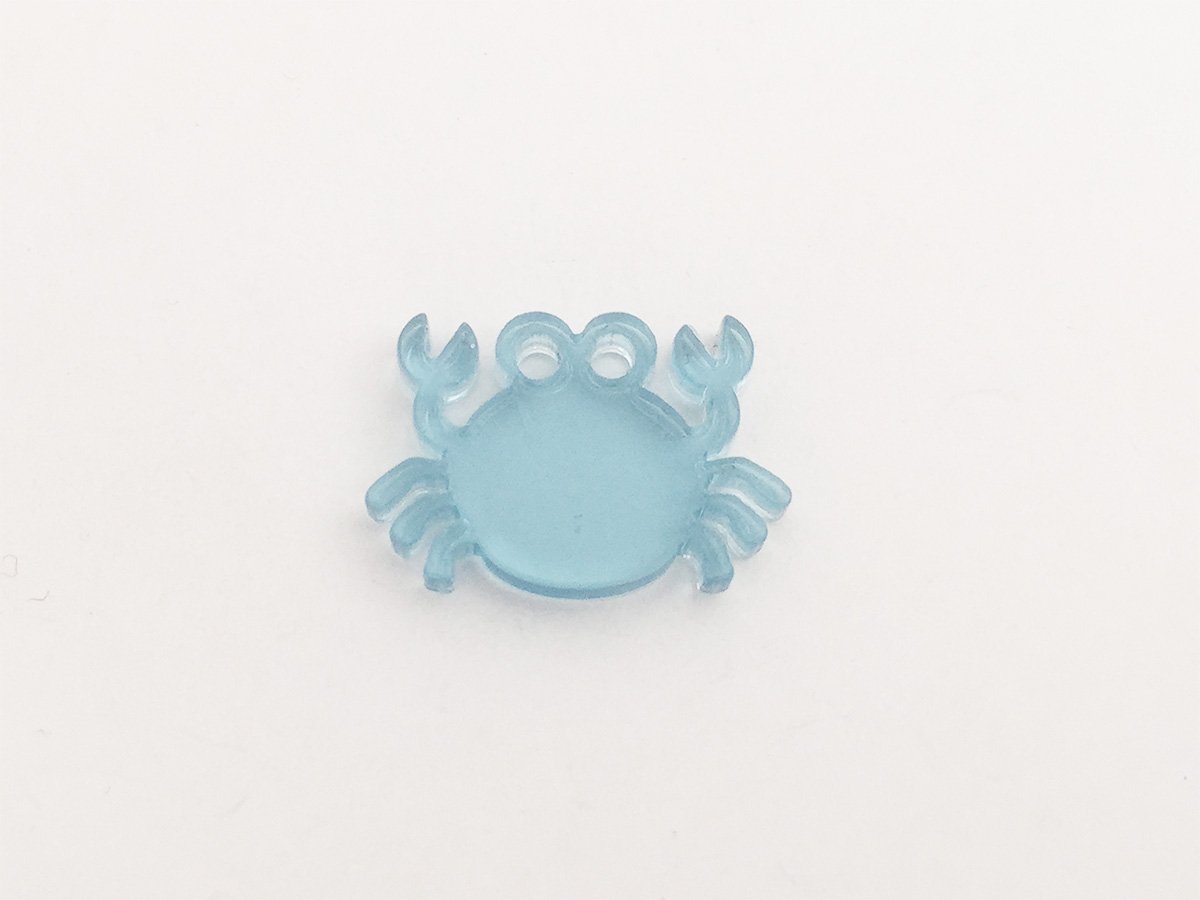 PEND.PLEXI TRASP.GRANCHIO MM.20 AQUA