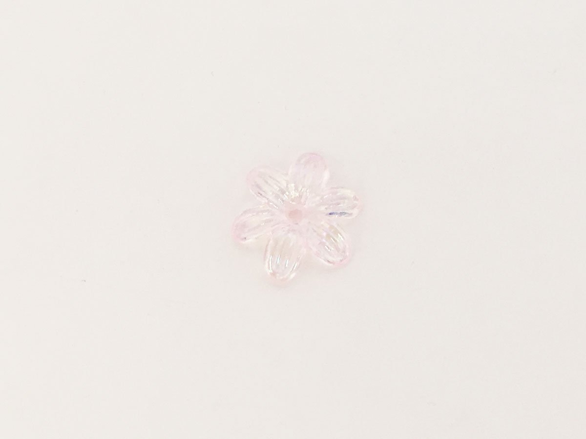 FIORE ACRILICO MM. 15 ROSA