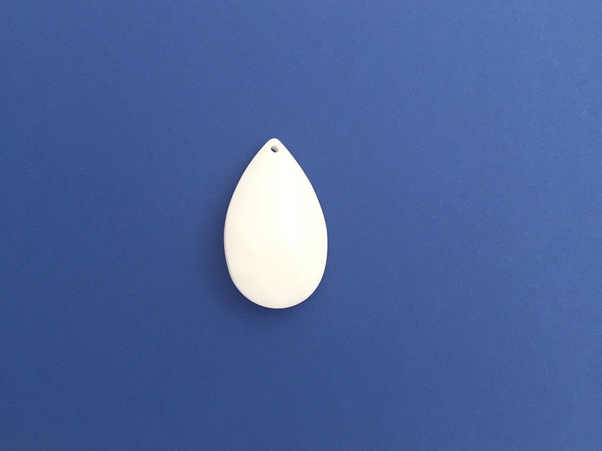 GOCCIA C.PIENO MM.50×30 BIANCO