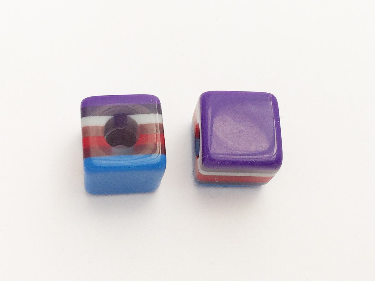 CUBO MULTI RIGHE MM.12*12 BLU/BLUETT
