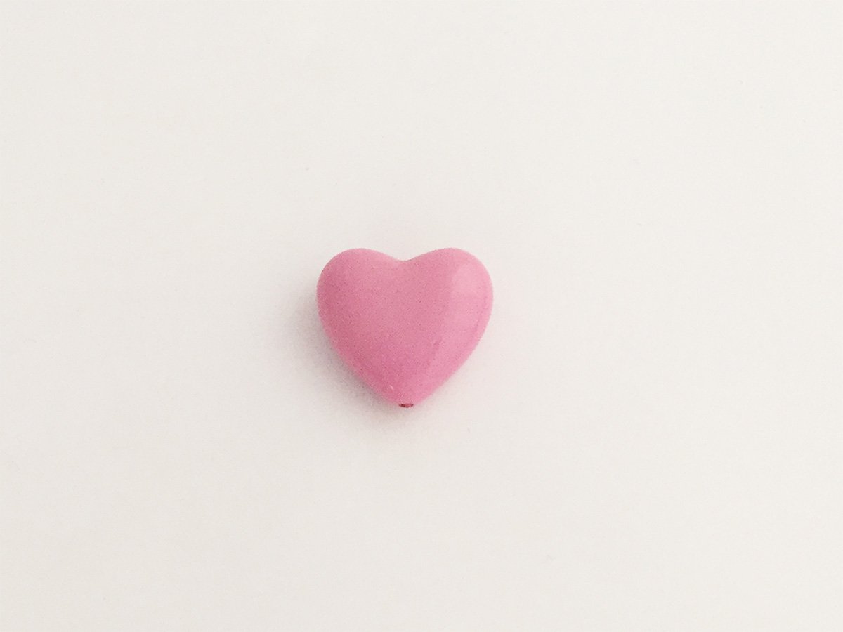 CUORE PLEXI MM.30 COL.ROSA