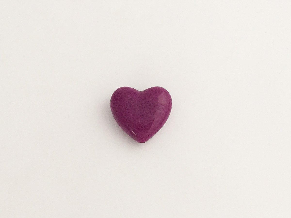 CUORE PLEXI MM.30 COL.VIOLA
