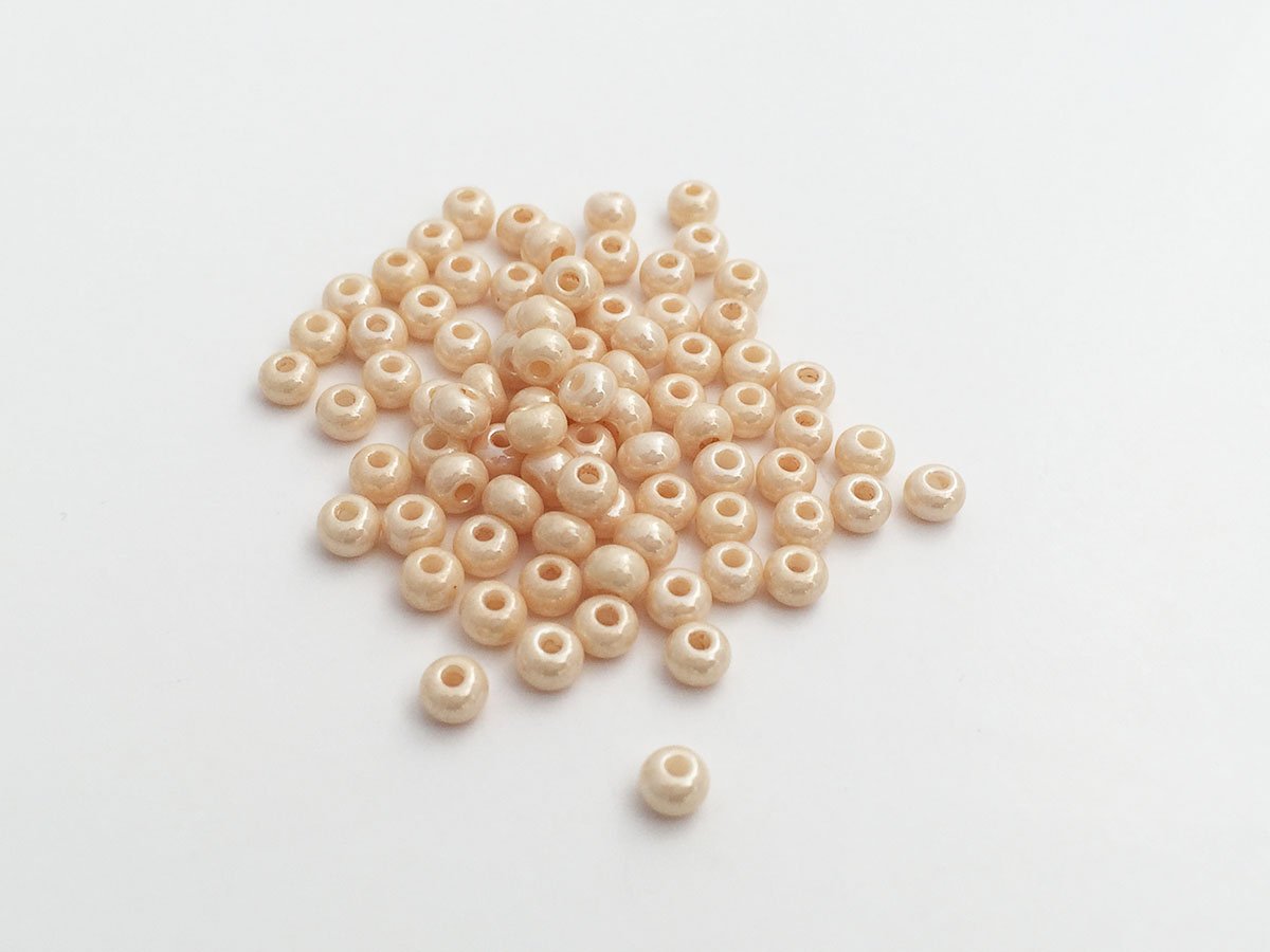 CONT.VETRO PRECIOSA MM.4,5 BEIGE LUC