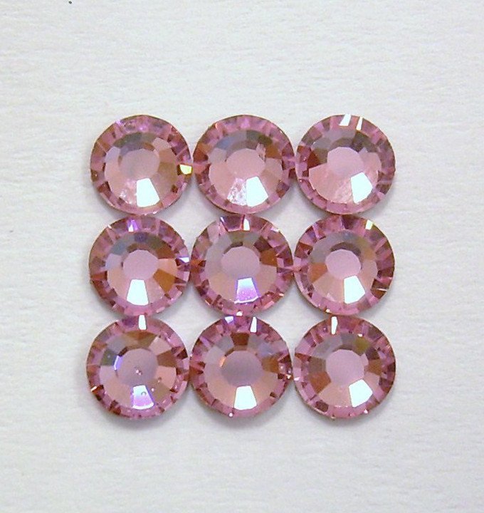 PRECIOSA STRASS HOT FIX SS6 LT.ROSE