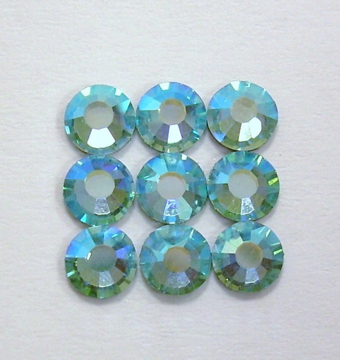 PRECIOSA STRASS HOT FIX SS20 AQUA AB