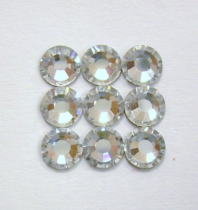 PRECIOSA STRASS HOT FIX SS30 CRYSTAL
