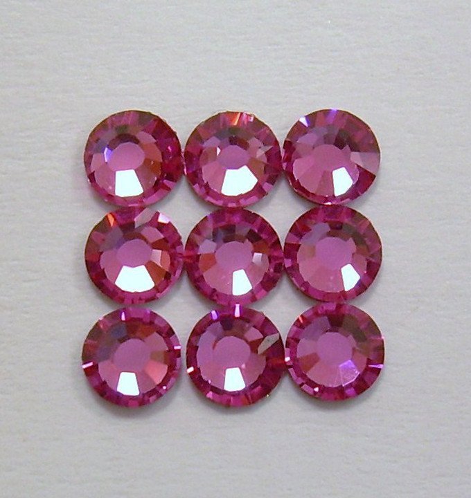 PRECIOSA STRASS HOT FIX SS30 ROSE