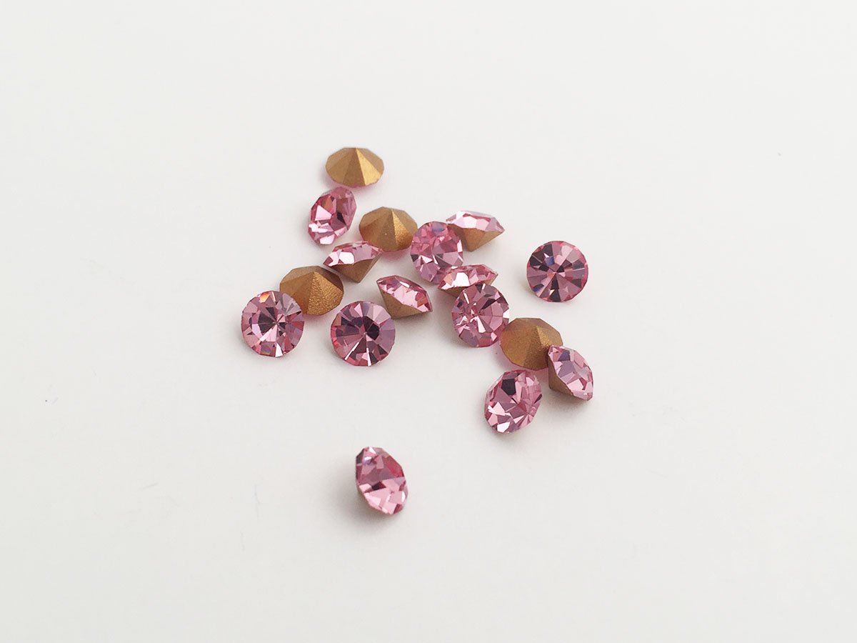 PRECIOSA STRASS CONICO SS27 LT.ROSE