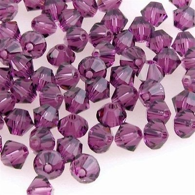 BICONO 5328 SWAROVSKI AMETHYST 3 MM