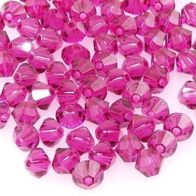 BICONO 5328 SWAROVSKI FUCHSIA 4 MM