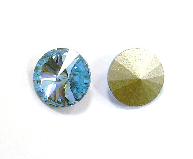 RIVOLO 1122 SWAROVSKI AQUAMARINE 10 MM SS47